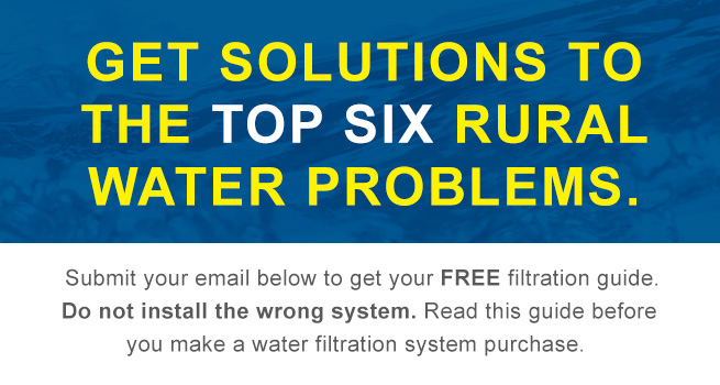 Rural water filtration
